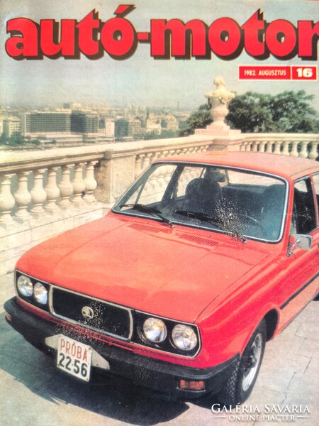 1973 augusztus 6  /  autó-motor  /  Újság - Magyar / Havilap. Ssz.:  30264