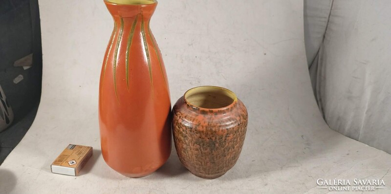 Retro mázas kerámia vázák 628