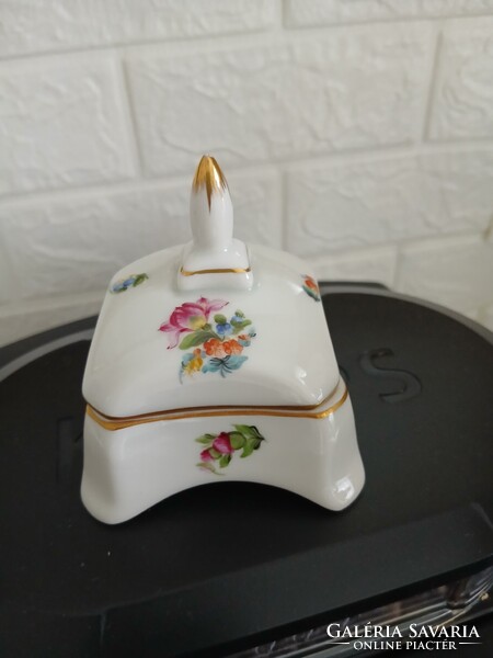 Gyönyörű ritka Herendi gyűrű tartó