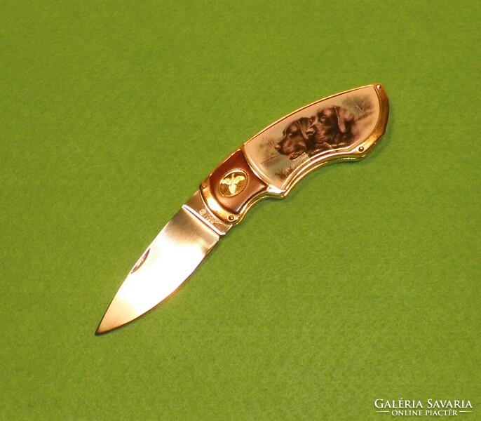 Vadász bicska. Vadász kés. Gyűjteményből. Kés, bicska, tőr, borotva. Vadászoknak.