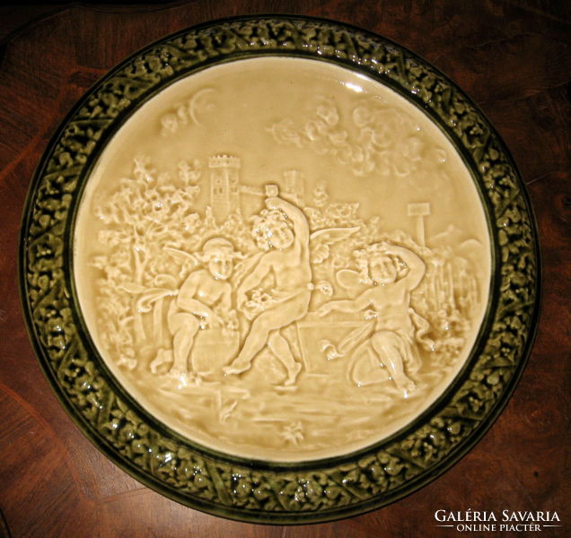 ANTIK HATALMAS CSODÁS SCHÜTZ CILLI FALITÁL  40 cm