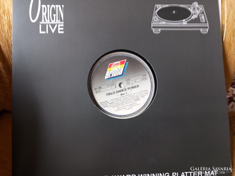 ITALO DANCE POWER Vol.1. 12' Maxi Single. 1988