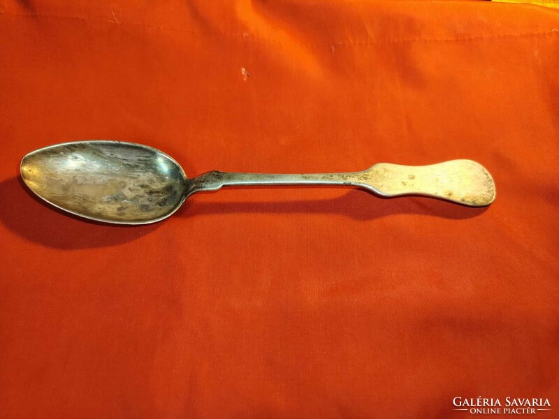 Antik ezüst evőkanál