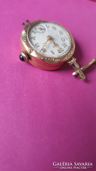 Antik 14K rózsaarany női karóra Amilo Watch