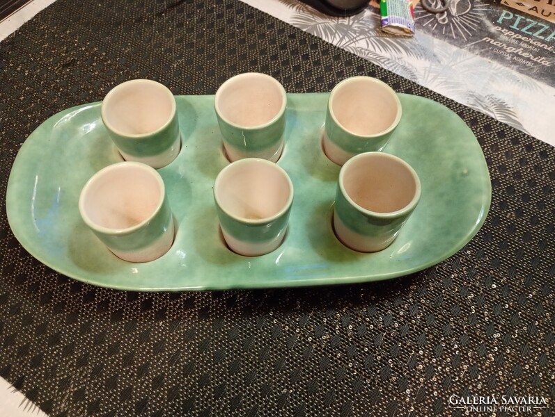 Zsűrizett 1960 as évek kerámia pálinkás Több száz termék Aukció és Akciók Vegye Vigye 18 cm