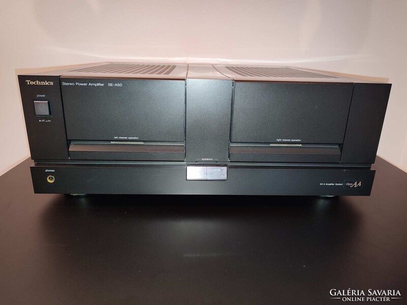 CLASS AA Technics SE-A50 twin mono végfok erősítő amplifier