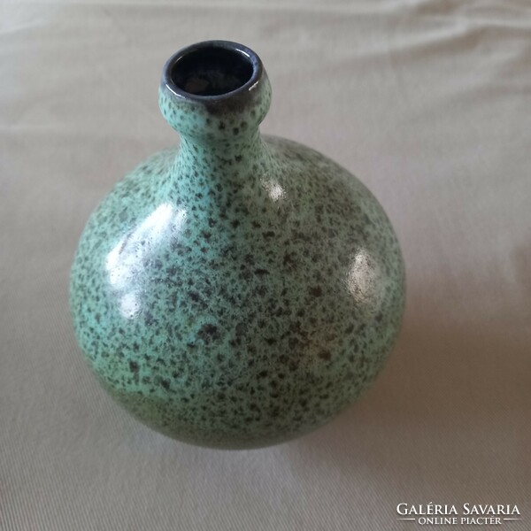 Kerámia váza, német, kb 15 cm átm.
