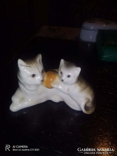 Retró Porcelán cicusok