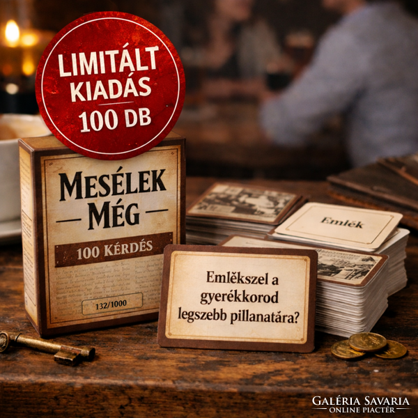 Mesélek még – 100 kérdés | Limitált kiadás (100 db)  ELŐRENDELHETŐ