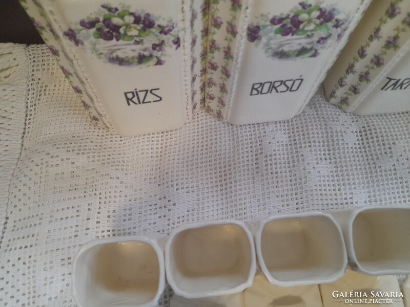 Grell ibolyás fűszertartók