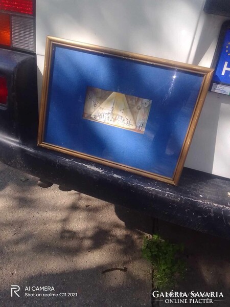 Akrobat jelenetet ábrázoló kép.