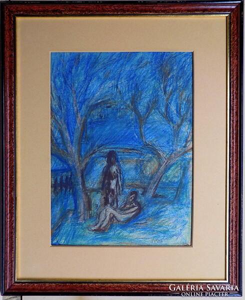 Bolmányi Ferenc 1904-1990 Eredetiség igazolással SZÁMLÁVAL