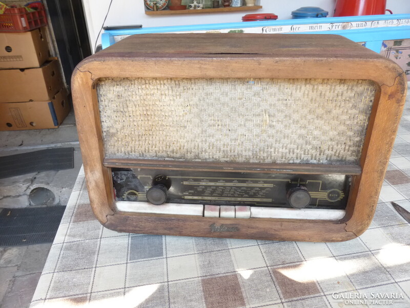 Velence - antik rádió dekornak