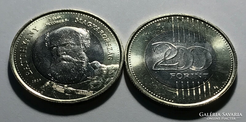 2024 Batthyány 200 forintos rolniból, verdefényes, tasakban.