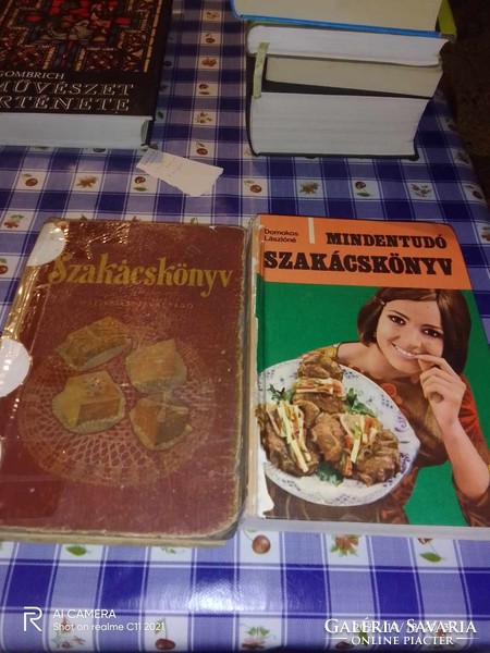 Horváth  Ilona és Domokos Lászlóné szakácskönyvei