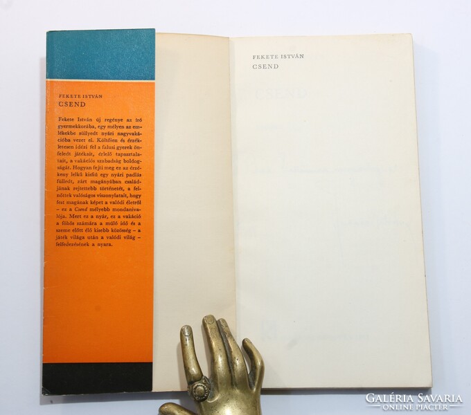 Dedikált - Fekete István - Csend - Első kiadás Szép állapotban !!