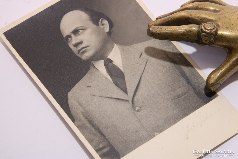 Tamási Áron író eredeti fényképe 1942 körül Kolozsvár Ritka darab!