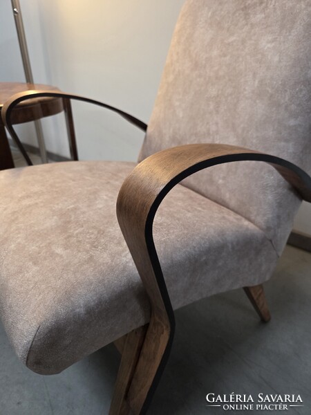 2 db felújított František Jirák art deco fotel