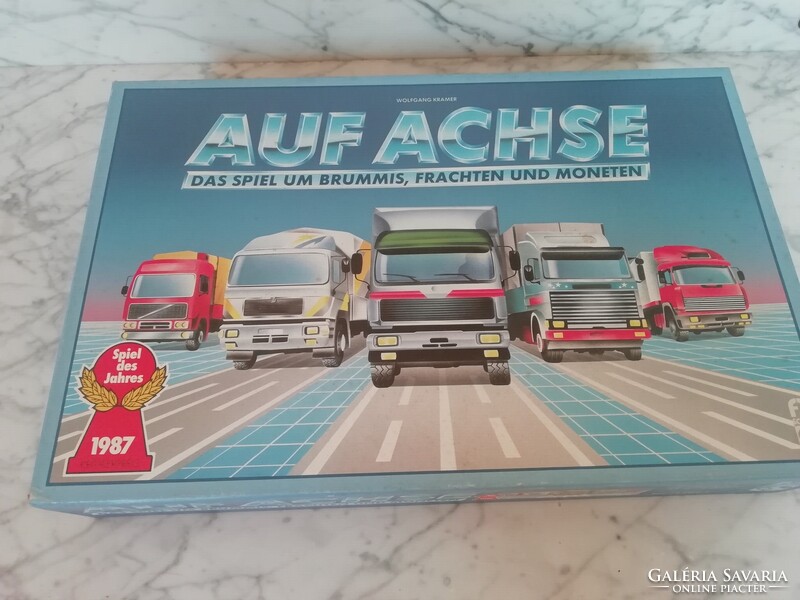 Úton - Auf Achse retro német társasjáték