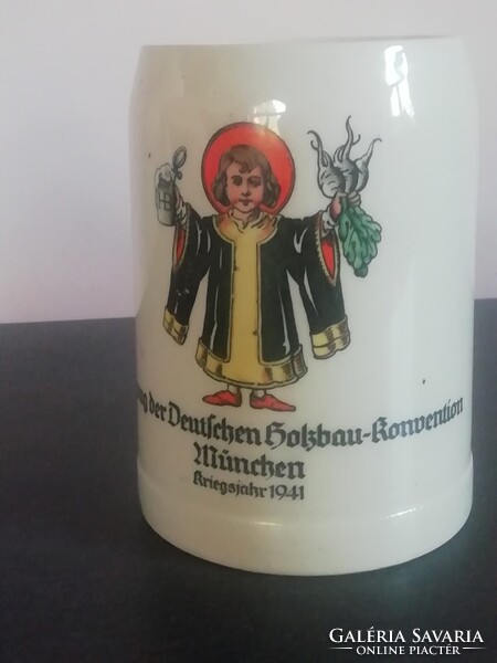 Régi német sörös korsó