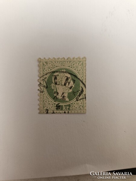 1867-es 3 kr Ausztria bélyeg-o-
