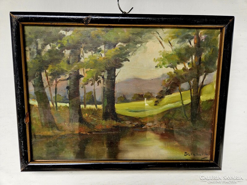 Sziklai Lajos tájkép