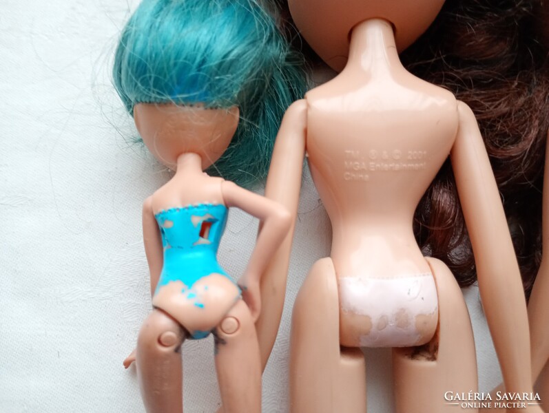 Baba 06 - játékbaba vegyes alkatrész műanyag vintage barbi barbie alak egyben