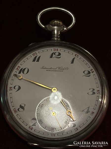 IWC Schaffhausen Ezüst /800/- as Antik /1900/- as évek Zsebóra