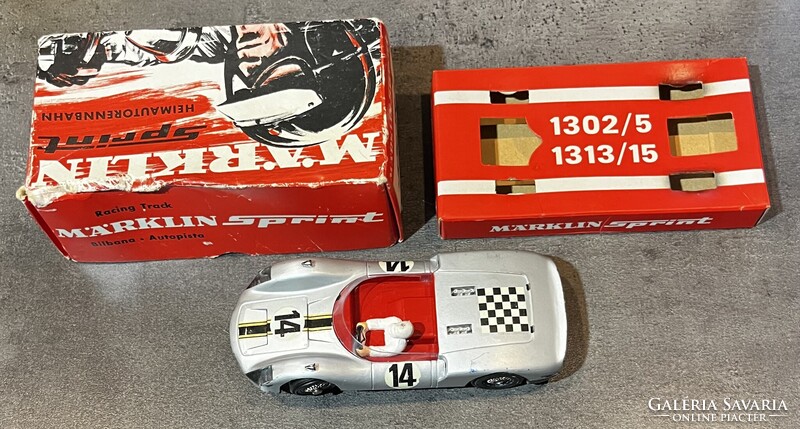 Nagyon ritka és régi  Marklin pálya autó ! Porsche Carrera 6 cabrió !
