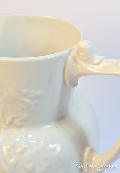 Ritka, faun fejes antik Zsolnay kancsó