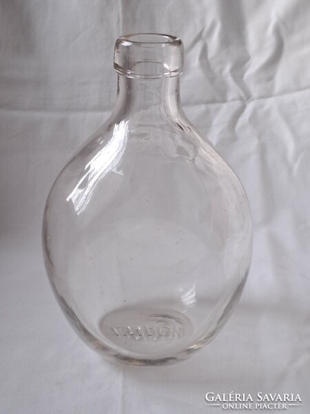 1 Ft-ról! Ritka, ovális ZWACK üveg, palack