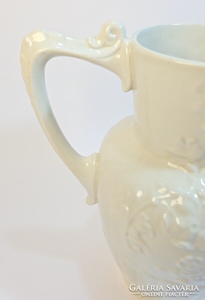 Ritka, faun fejes antik Zsolnay kancsó