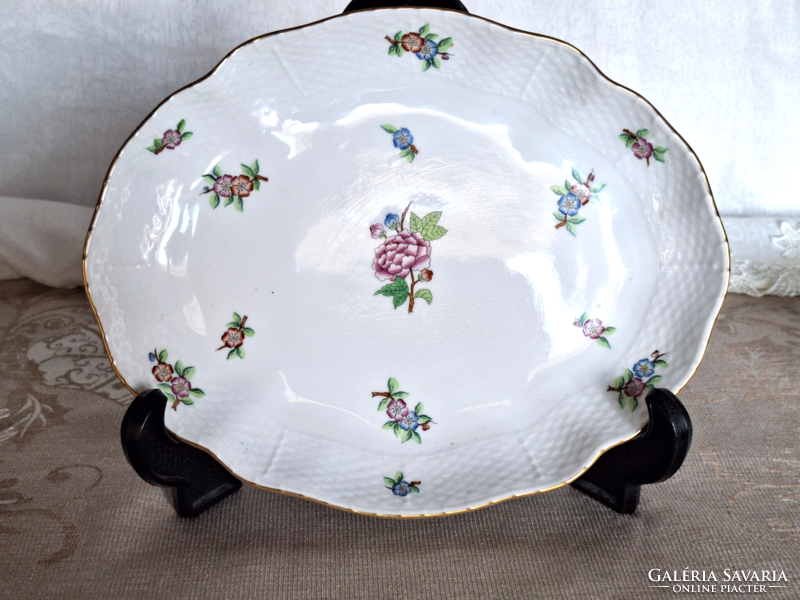 Herendi eton mintás kínáló tál