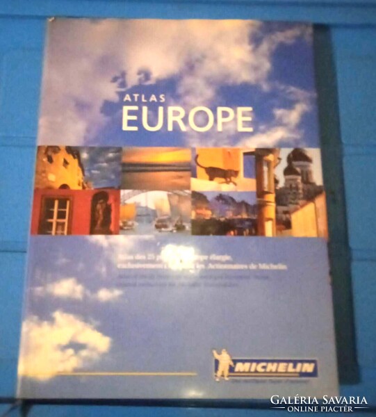 Atlas Europe in French and English (Michelin) Very good condition