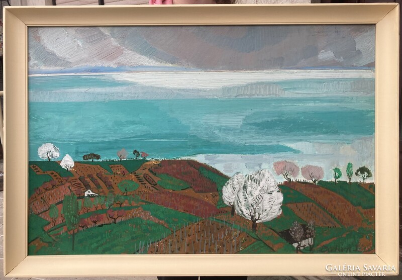 Batári László - Balatoni táj