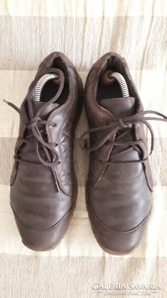 Adidas barna bőr fűzős sport félcipő férfi 42