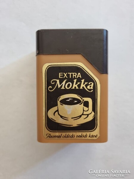 Extra Mokka kávés doboz - Retro régi