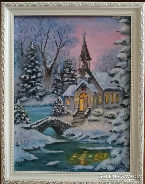 Zsitva Zoltán Téli álom 2022 olaj