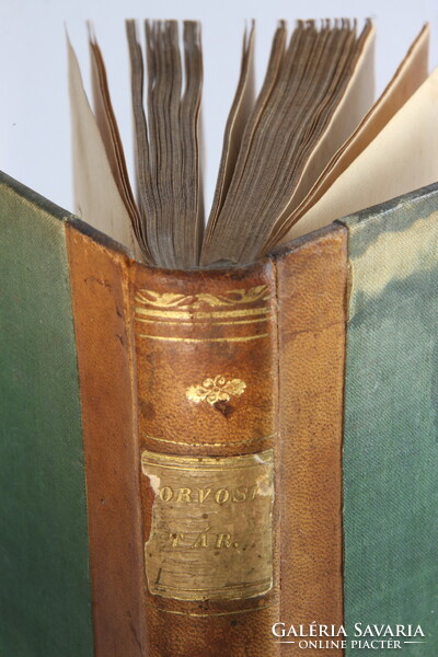 1841 Orvosi tár  - Pálinkaiszákosság, Az Aradi kórház kihajtható metszetével Érdekes orvosi cikkek !