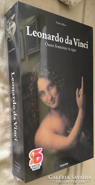 Frank Zöllner: Leonardo da Vinci összes festménye és rajza - Bontatlan, új