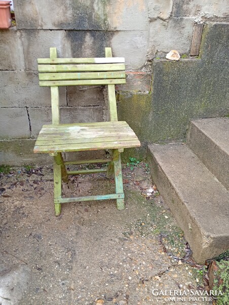 Régi fa szék 93 cm x52 cm