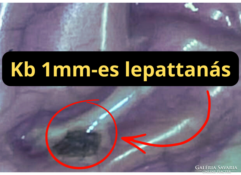 Zsolnay "Old Ivory" Irizáló dísztárgy – 1880-as évek