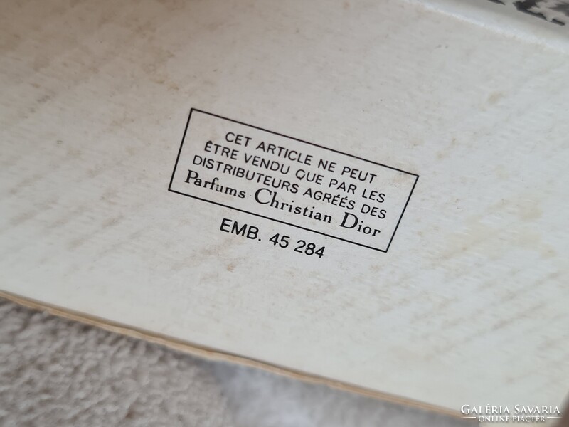 Christian Dior Miss Dior 75006 fekete fehér tyúklábmintás made in france retro parfüm illa időutazás