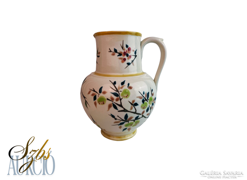 Családi pecsétes Zsolnay kancsó - 1880-as évek