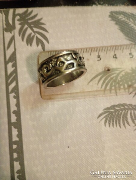 Férfi gyűrű 19. nem ezüst  retro