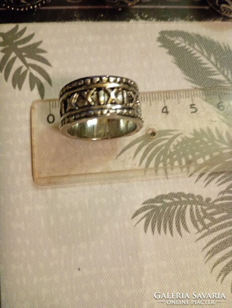 Férfi gyűrű 19. nem ezüst  retro