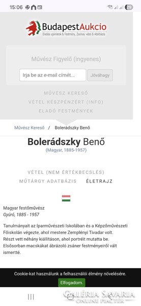 Boleradszky  Benő  festmény