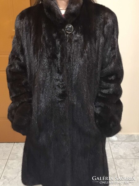 Újszerű 40-es nercbunda és sapka áron alul