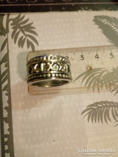 Férfi gyűrű 21. nem ezüst  retro