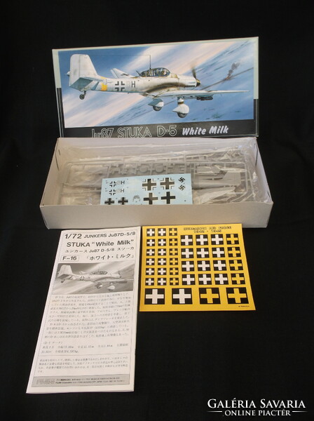 Ju-87 STUKA D-5 Fujimi, magyar matricával